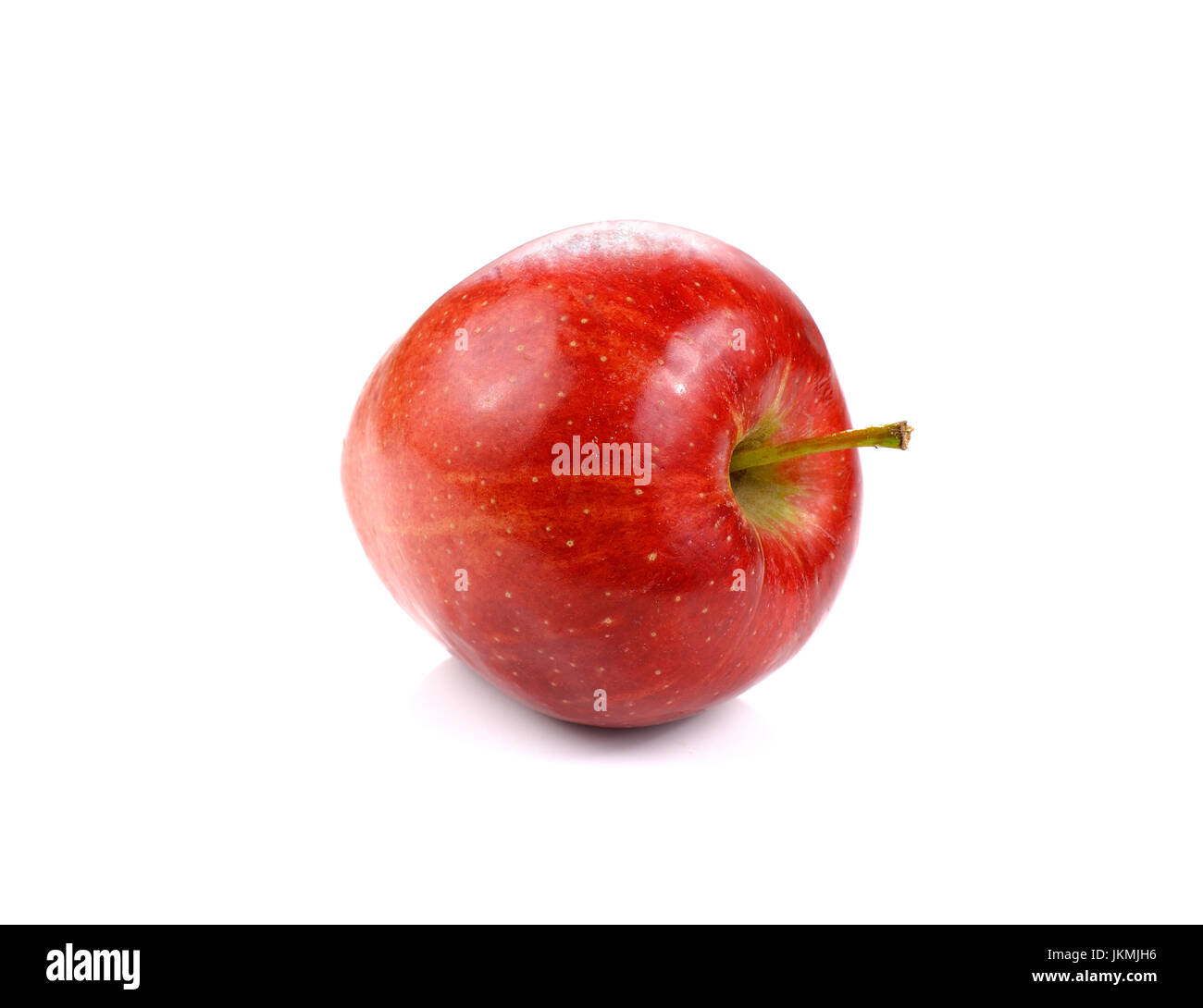 red apple isolated on white background Stock Photo - Alamy