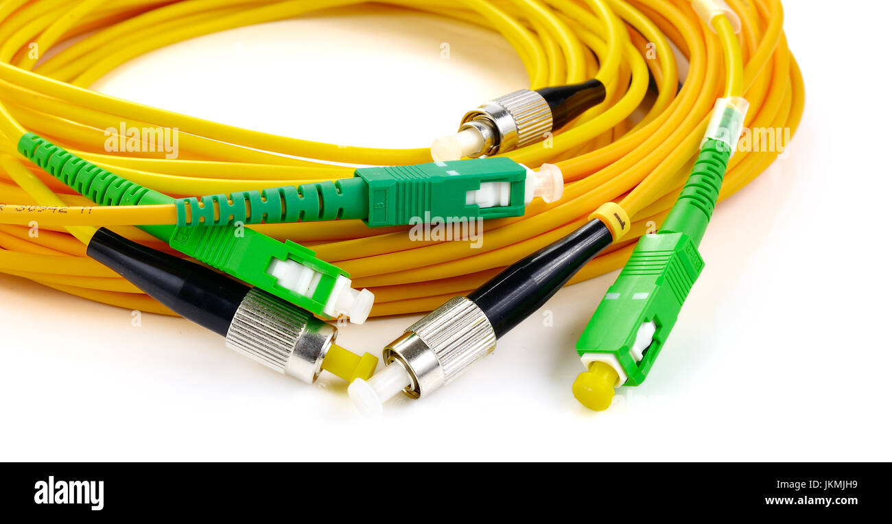 Fiber optic connectors, used fiber optic cables which is responsible for transmitting data at