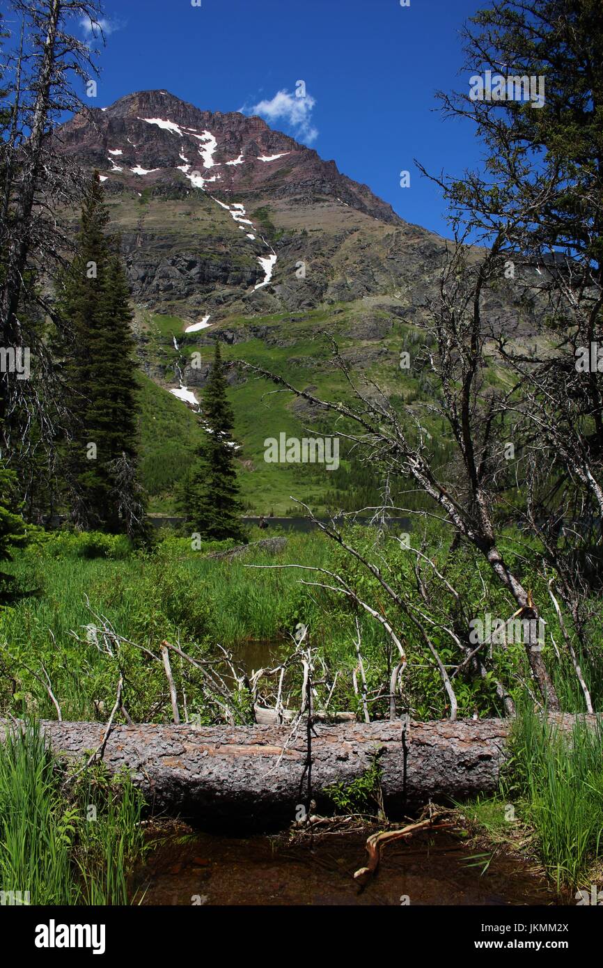 Two Medicine Lake, Montana Stock Photo Alamy