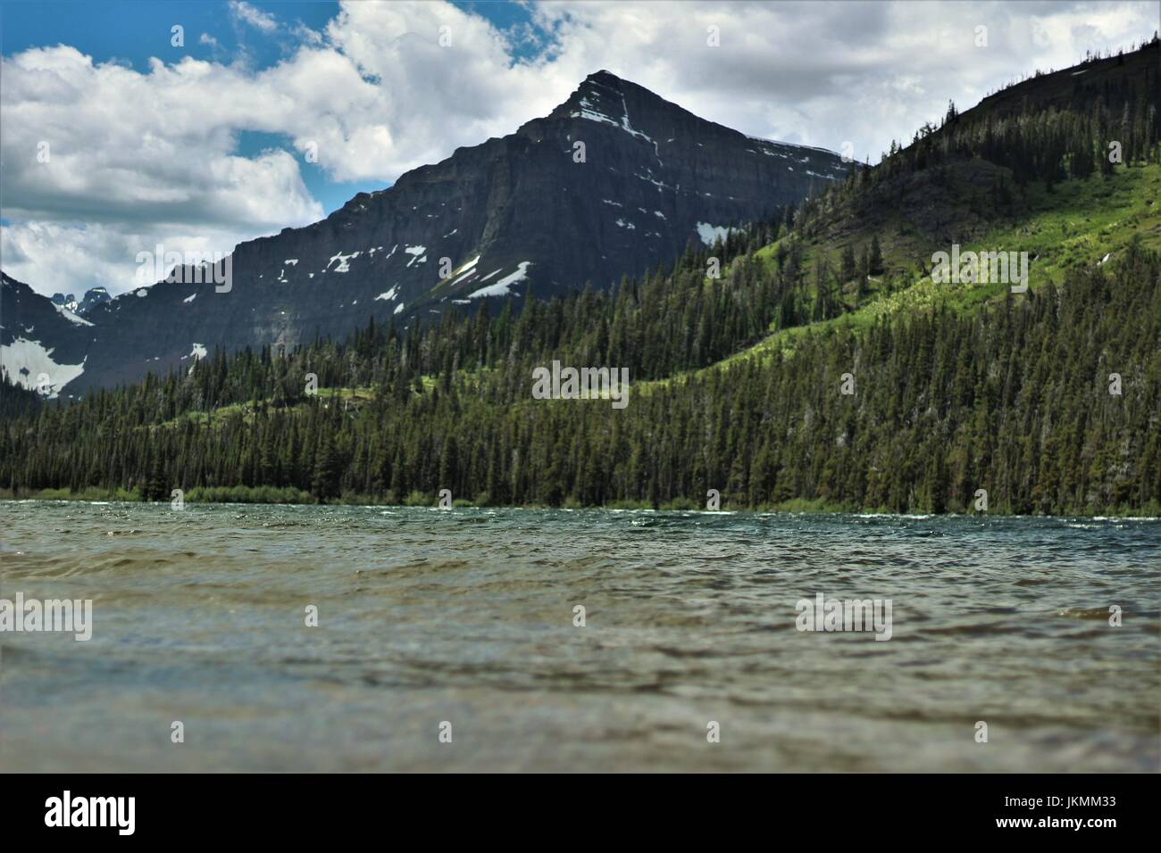 Two Medicine Lake, Montana Stock Photo Alamy