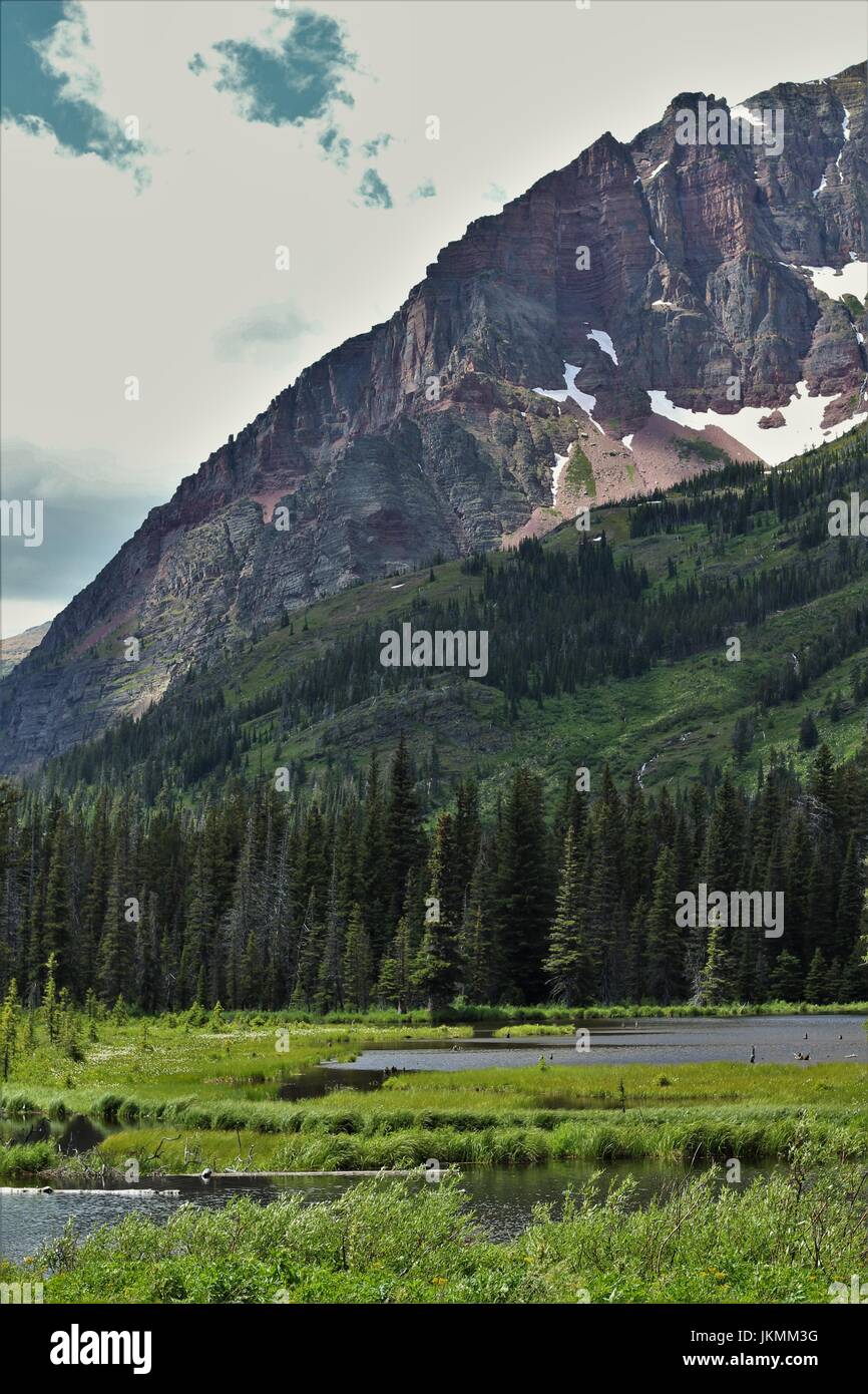 Two Medicine Montana Stock Photo Alamy