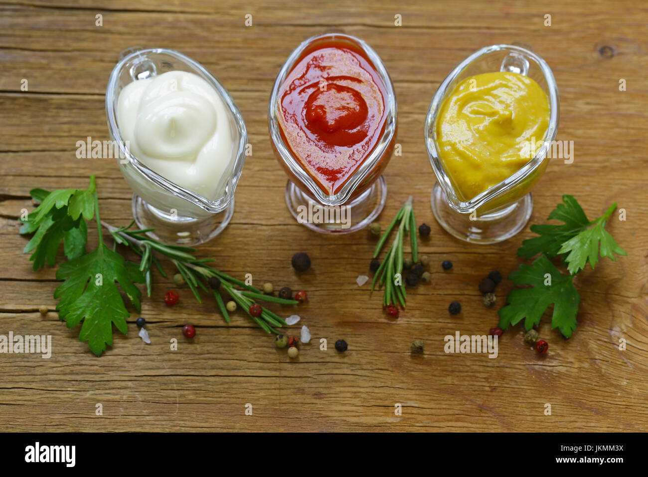 Different types of sauces ketchup hires stock photography and images