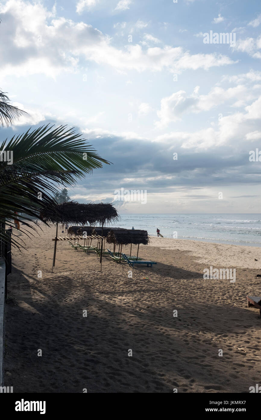 A view of Kabalana beach at Ahangama in Sri Lanka. Stock Photo