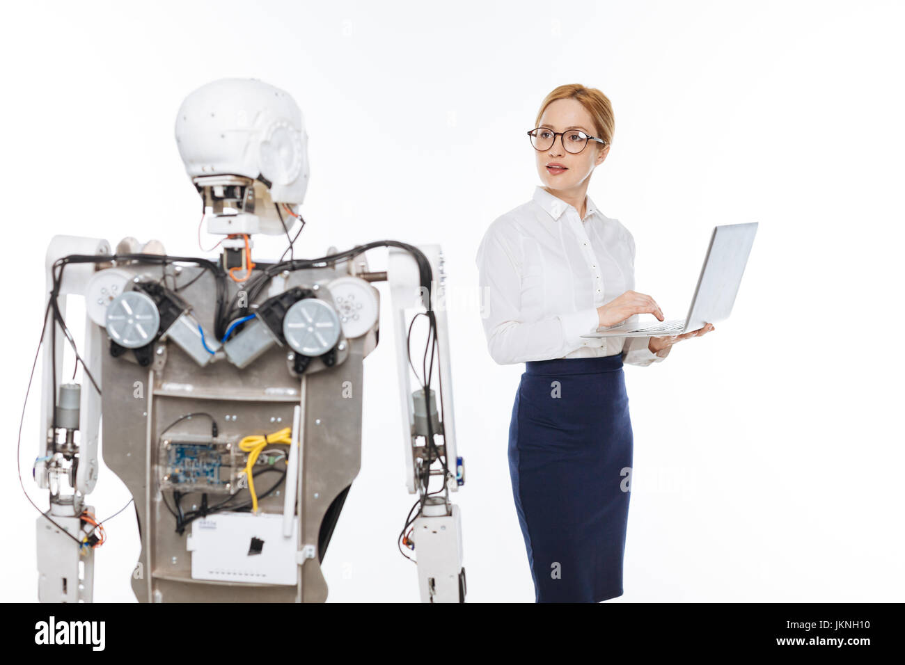 Tech savvy scientist hi-res stock photography and images - Alamy