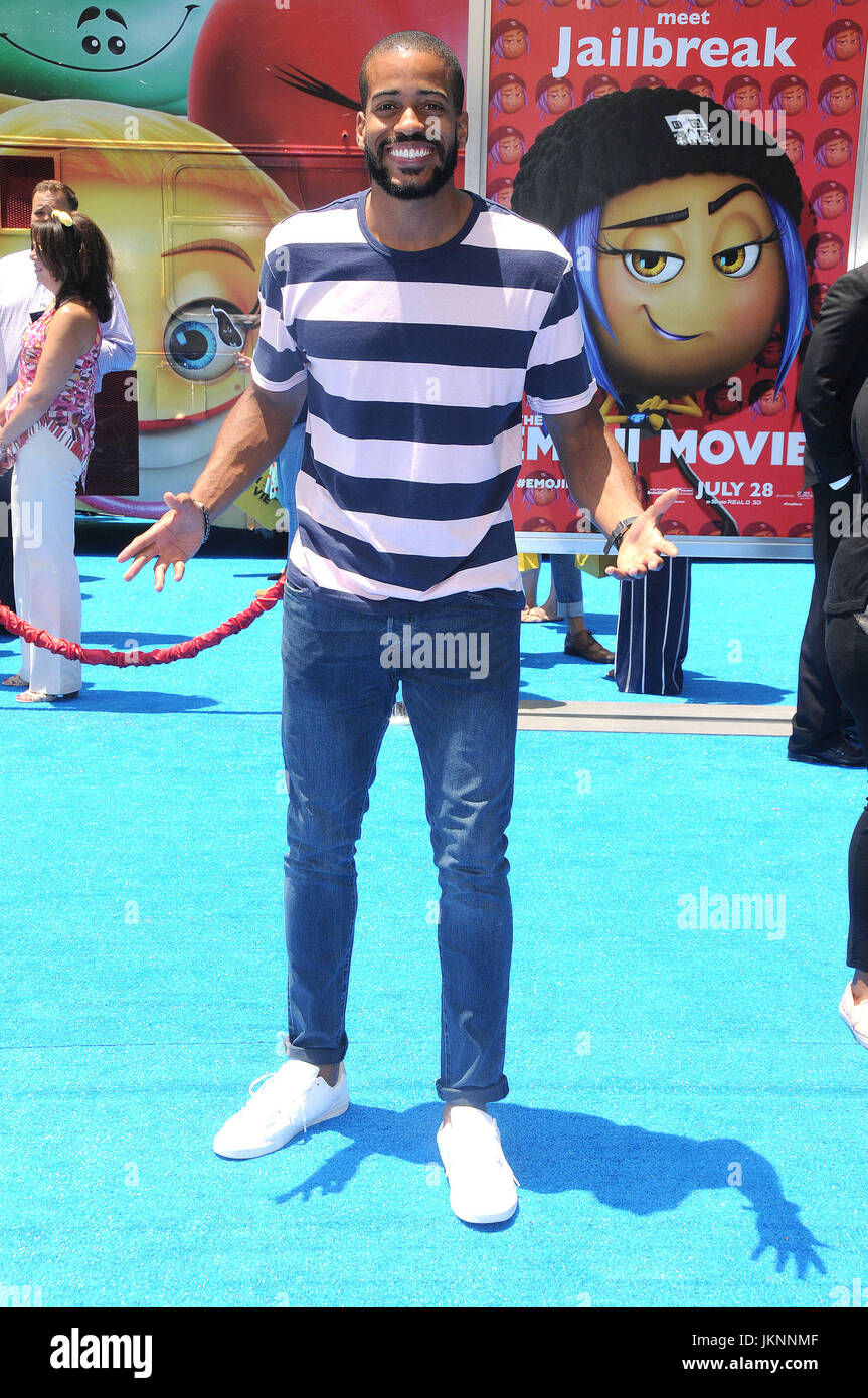 Los Angeles, California, USA. 23rd July, 2017. July 23rd 2017 - Los Angeles, California USA - Actor ERIC BIGGER at the ''The Emoji Movie'' Premiere held at the Regency Theater, Westwood, CA. Credit: Paul Fenton/ZUMA Wire/Alamy Live News Stock Photo