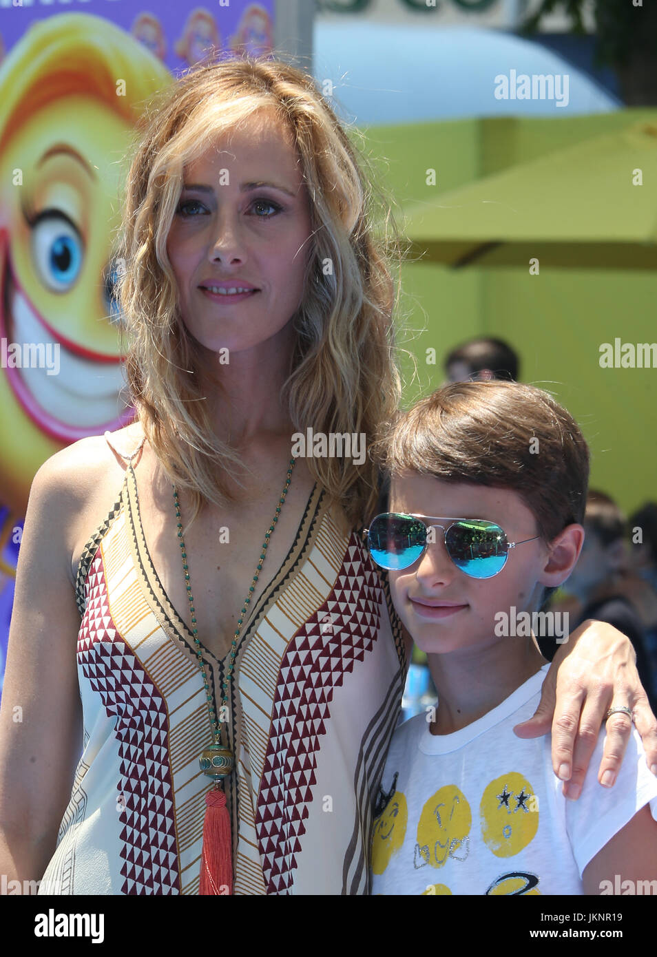 Leo The Raver Los Angeles, USA. 23rd July, 2017. Kim Raver, Leo Kipling Boyer, At ...