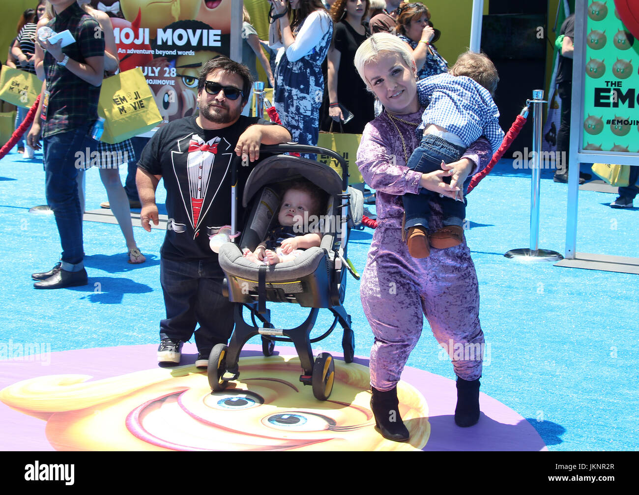 Los Angeles, USA. 23rd July, 2017. Terra Jole, Grayson Gnoffo, Joe