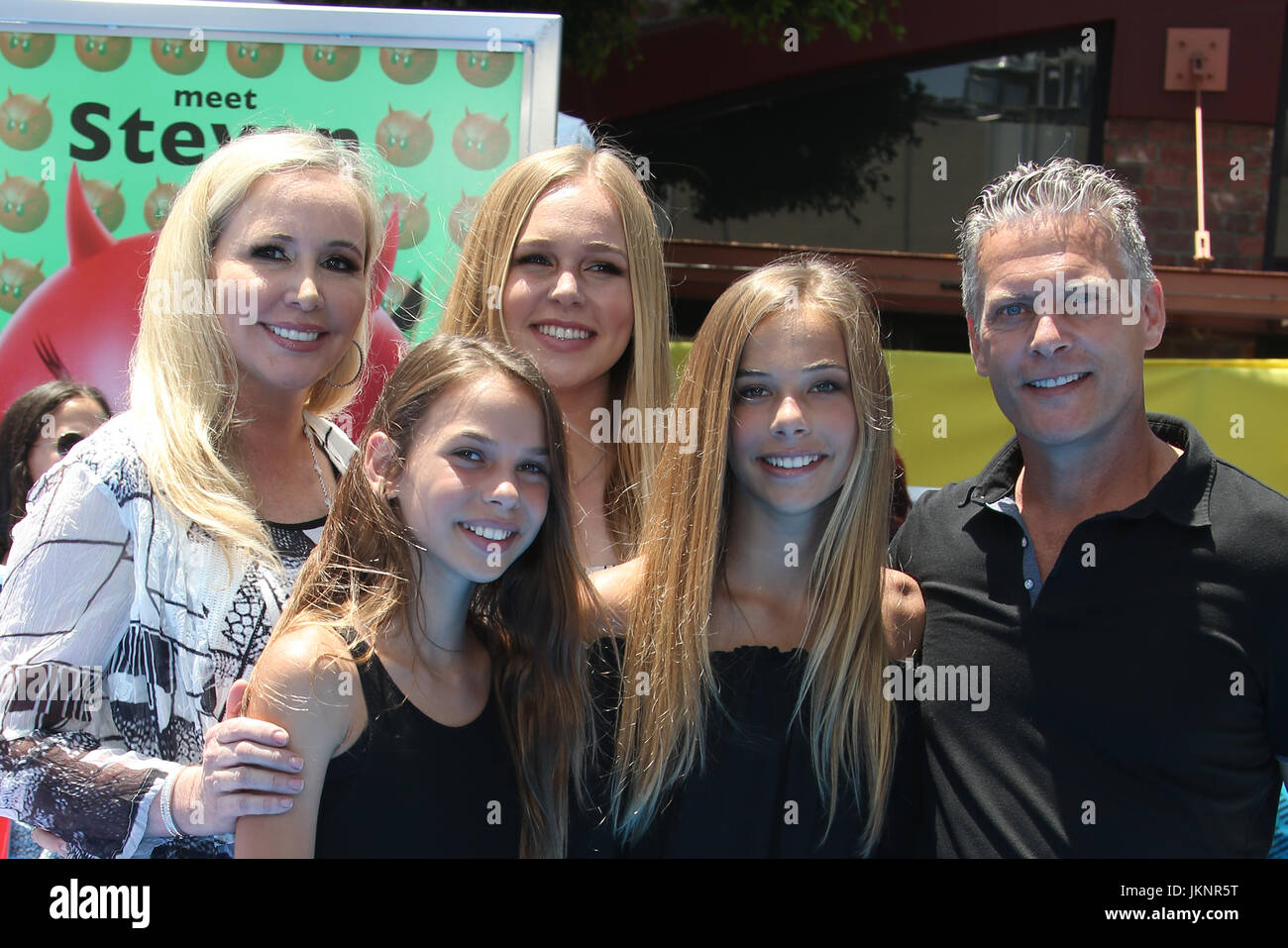 Los Angeles, USA. 23rd July, 2017. Shannon Beador, David Beador and