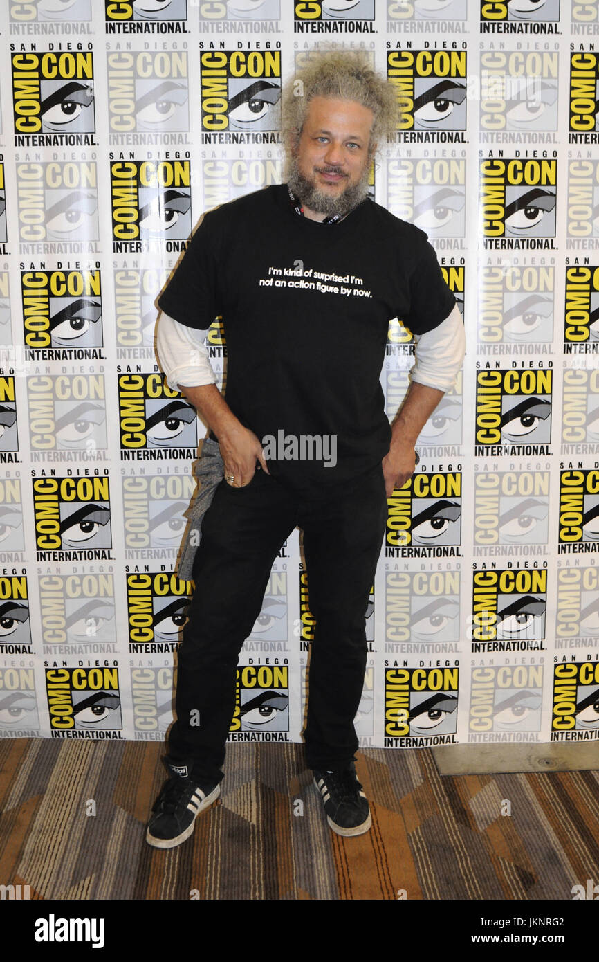 Joseph D. Reitman attends the 'Happy!' press line during Comic-Con International 2017 at Hilton Bayfront on July 22, 2017 in San Diego, California. | Verwendung weltweit/picture alliance Stock Photo