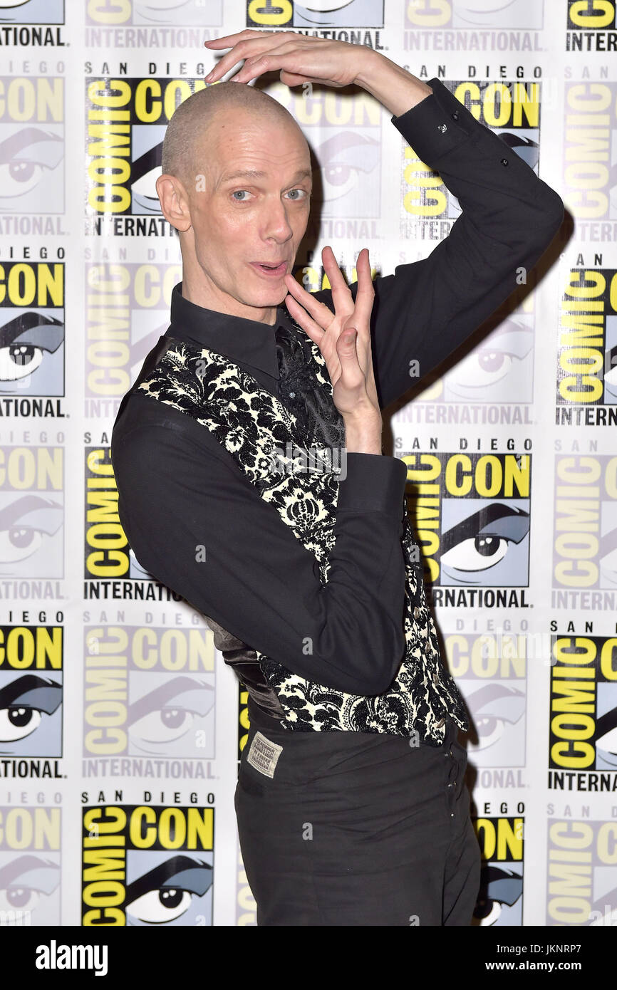 Doug Jones attends the 'Star Trek: Discovery' press line during Comic-Con International 2017 at Hilton Bayfront on July 22, 2017 in San Diego, California. | Verwendung weltweit/picture alliance Stock Photo