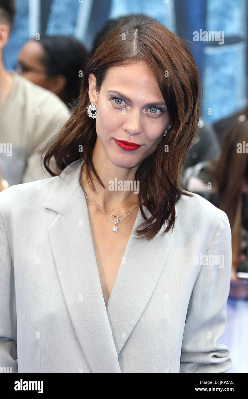 London, UK. 24th July, 2017. Aymeline Valade, Valerian and The City of