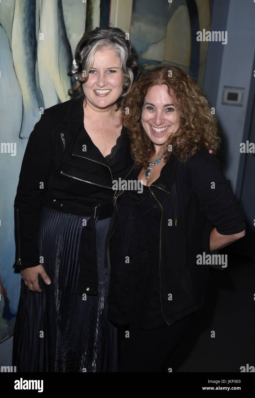 New York, NY, USA. 24th July, 2017. Paula Cole, Laura B. Whitmore in attendance for BackStory Events and Parade Magazine Present: An Intimate Evening of Conversation and Music with Paula Cole, The Cutting Room, New York, NY July 24, 2017. Credit: Derek Storm/Everett Collection/Alamy Live News Stock Photo
