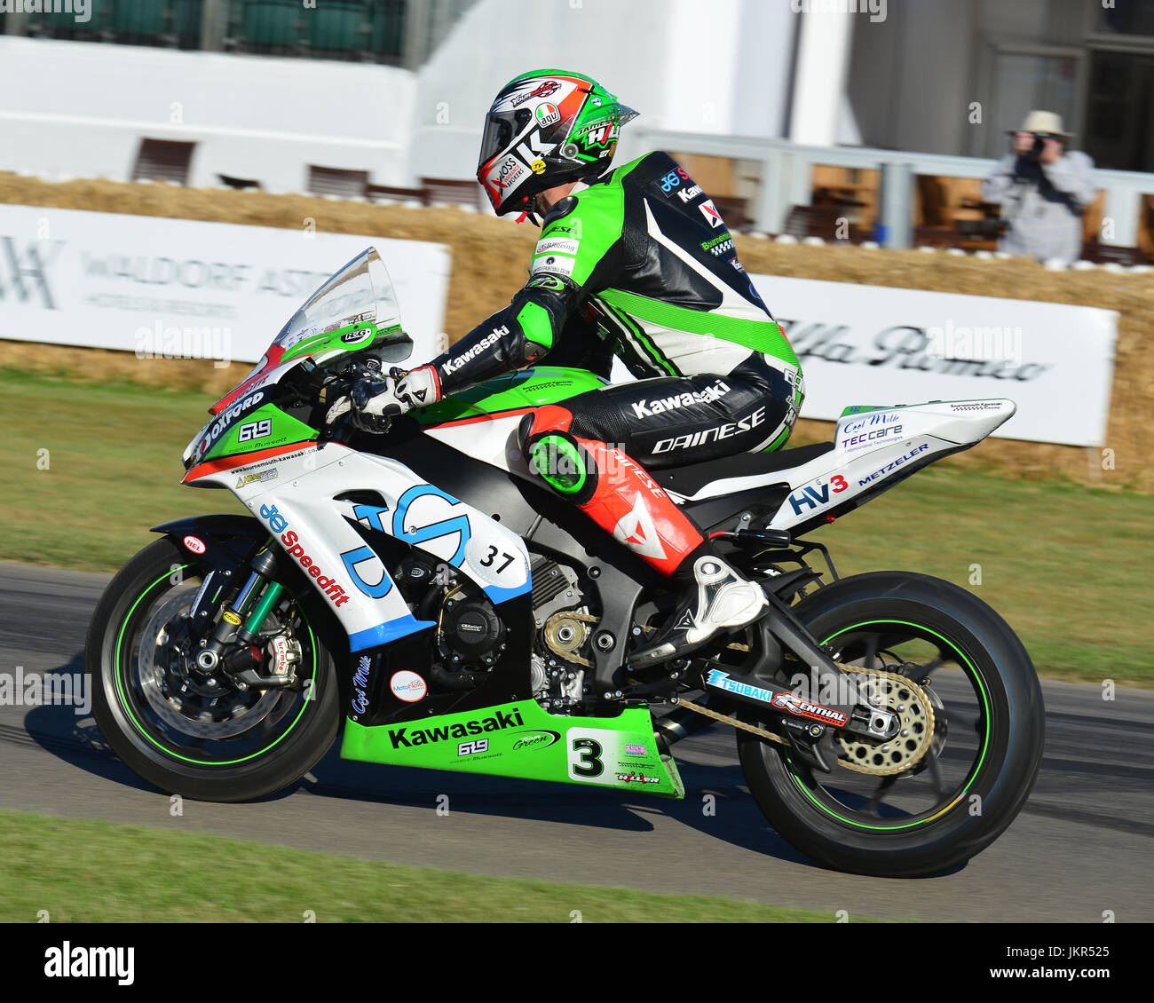 James Hillier, Kawasaki ZX-10R, Goodwood Festival of Speed, 2017