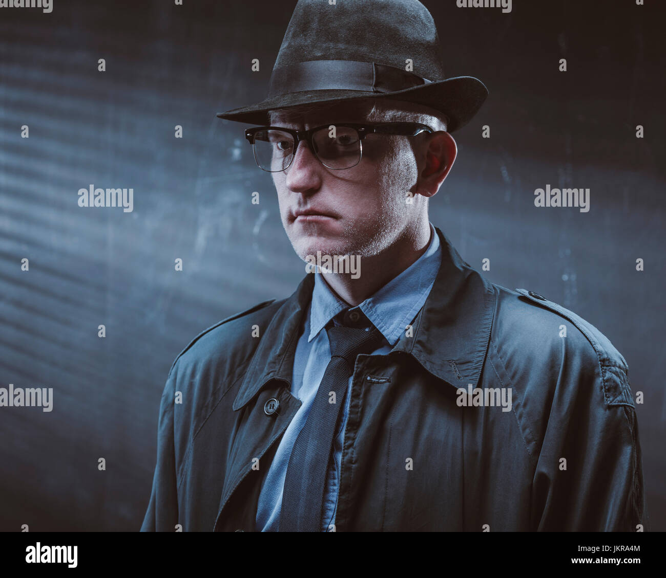 Trench coat mafia hi-res stock photography and images - Alamy