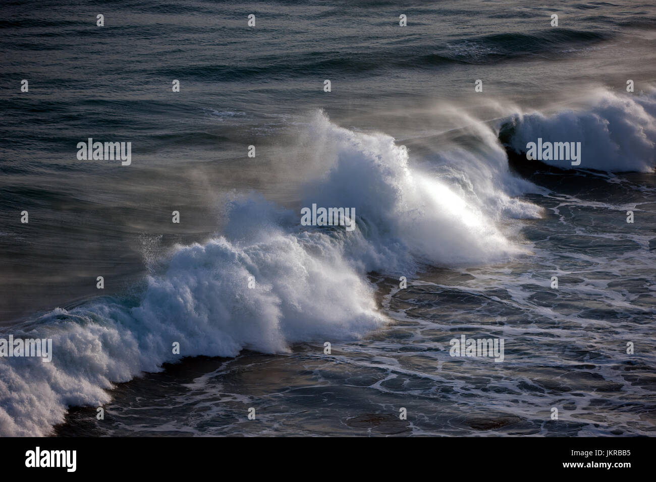 Big Surf  at the Twelve Apostles, Port Cambell National Park, Victoria, Australia Stock Photo