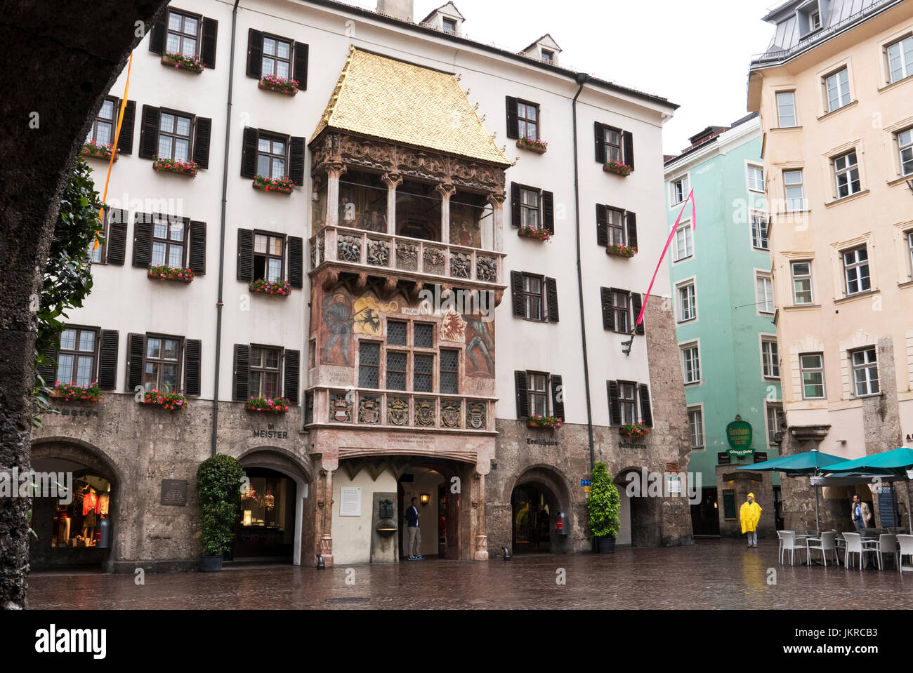 The Golden Roof House, Innsbruck, Austria Stock Photo Alamy