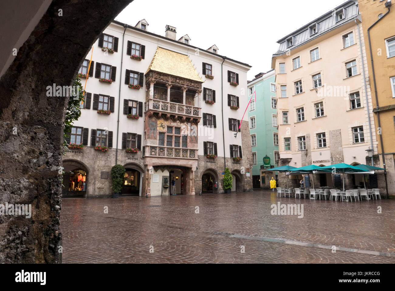 The Golden Roof House, Innsbruck, Austria Stock Photo Alamy