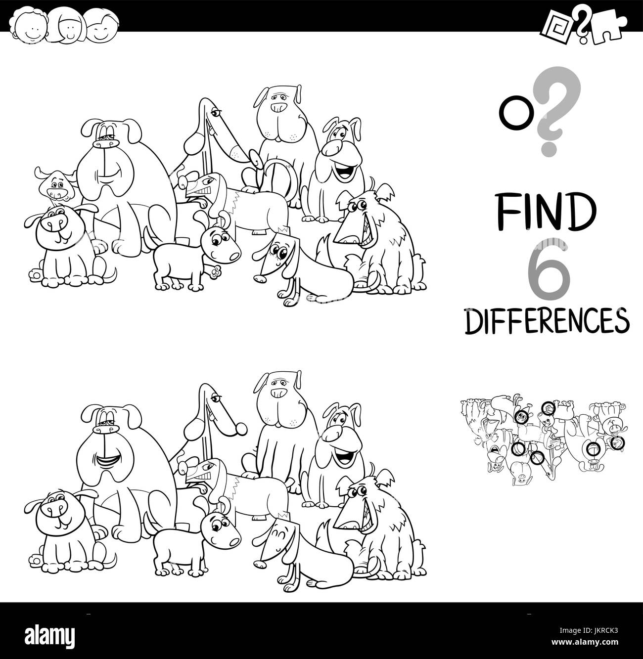 Spot the dog cartoon Black and White Stock Photos & Images - Alamy