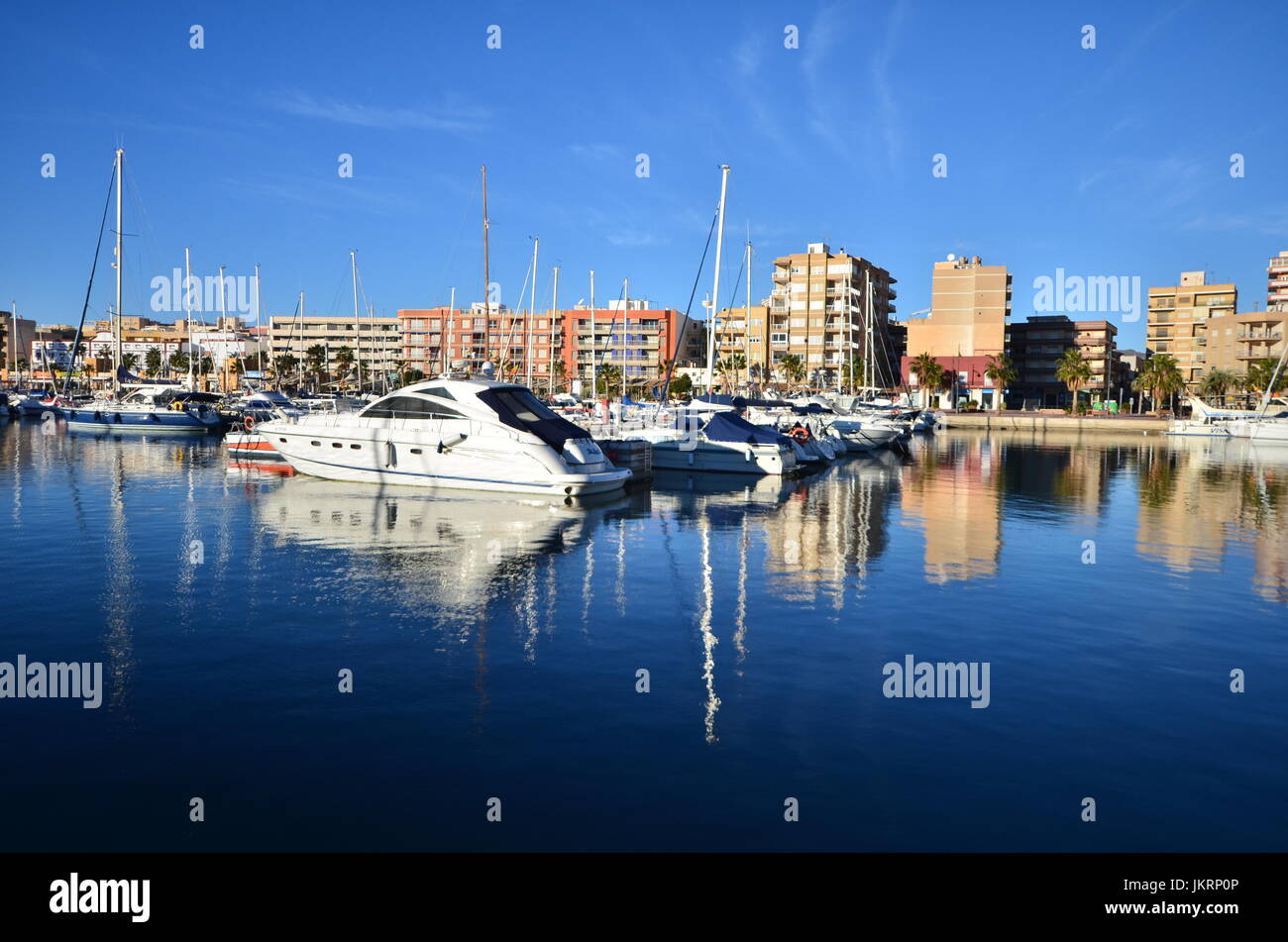 Apartments in the port of mazarron hires stock photography and images