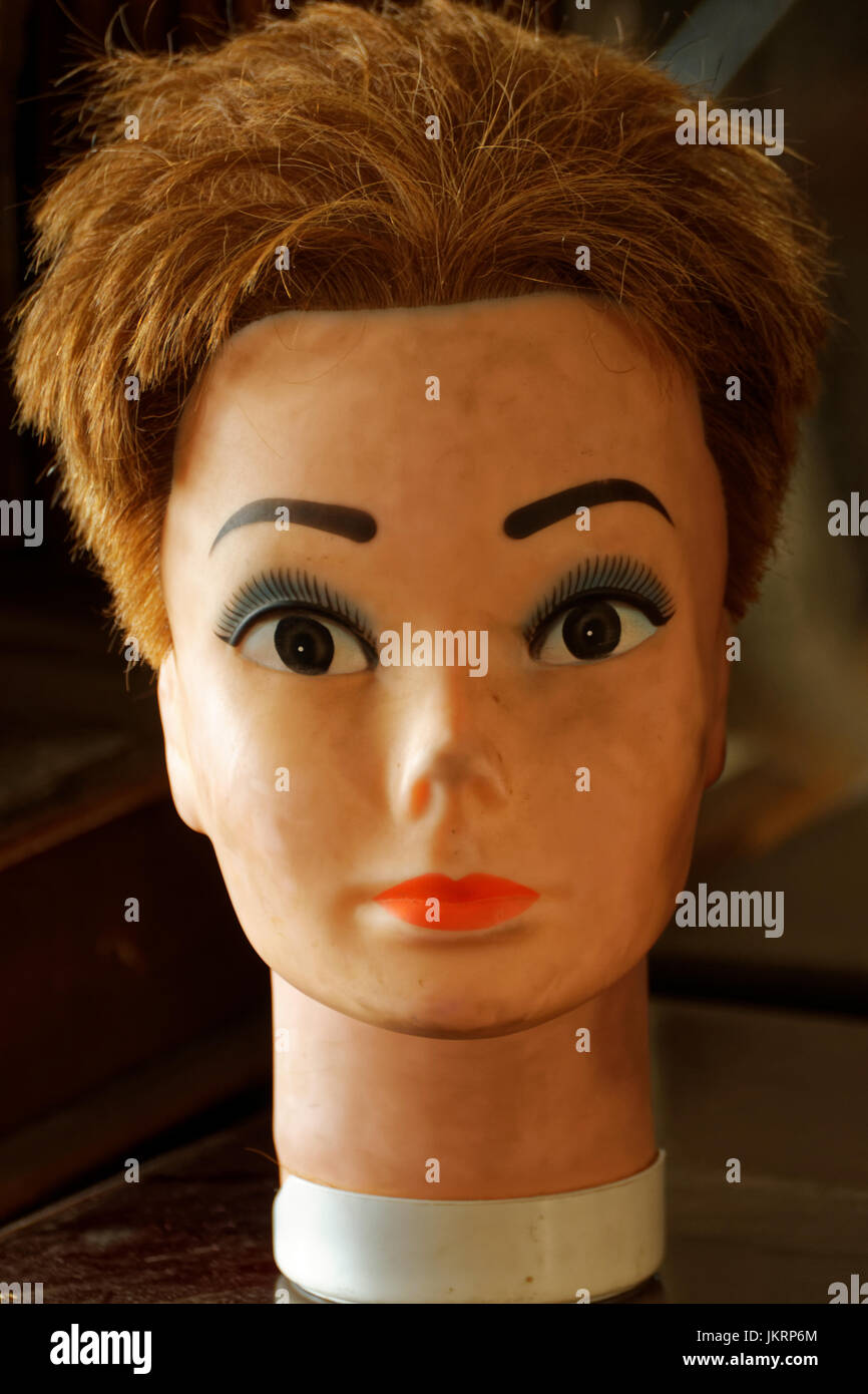 Photo of a dummy's head Stock Photo Alamy