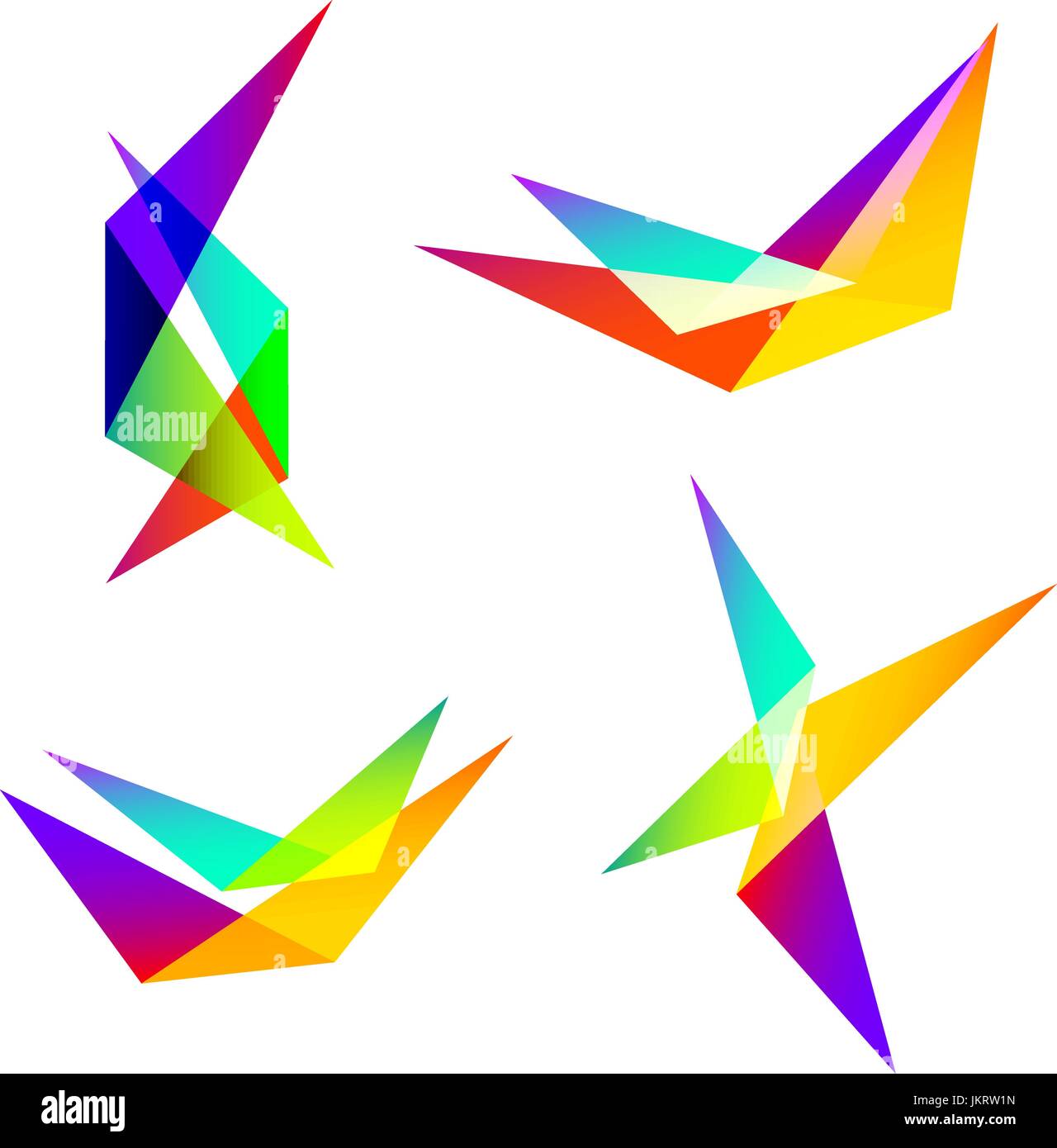 abstract color element idea symbol vector art Stock Vector Image & Art ...