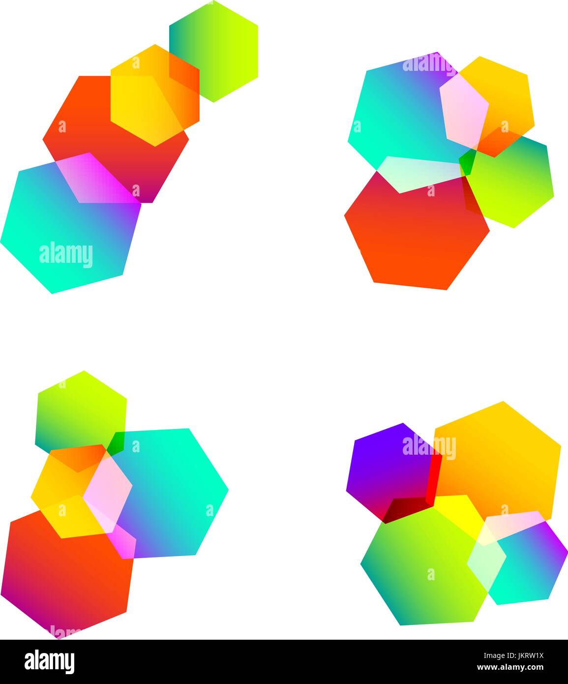 abstract color element idea symbol vector art Stock Vector Image & Art ...
