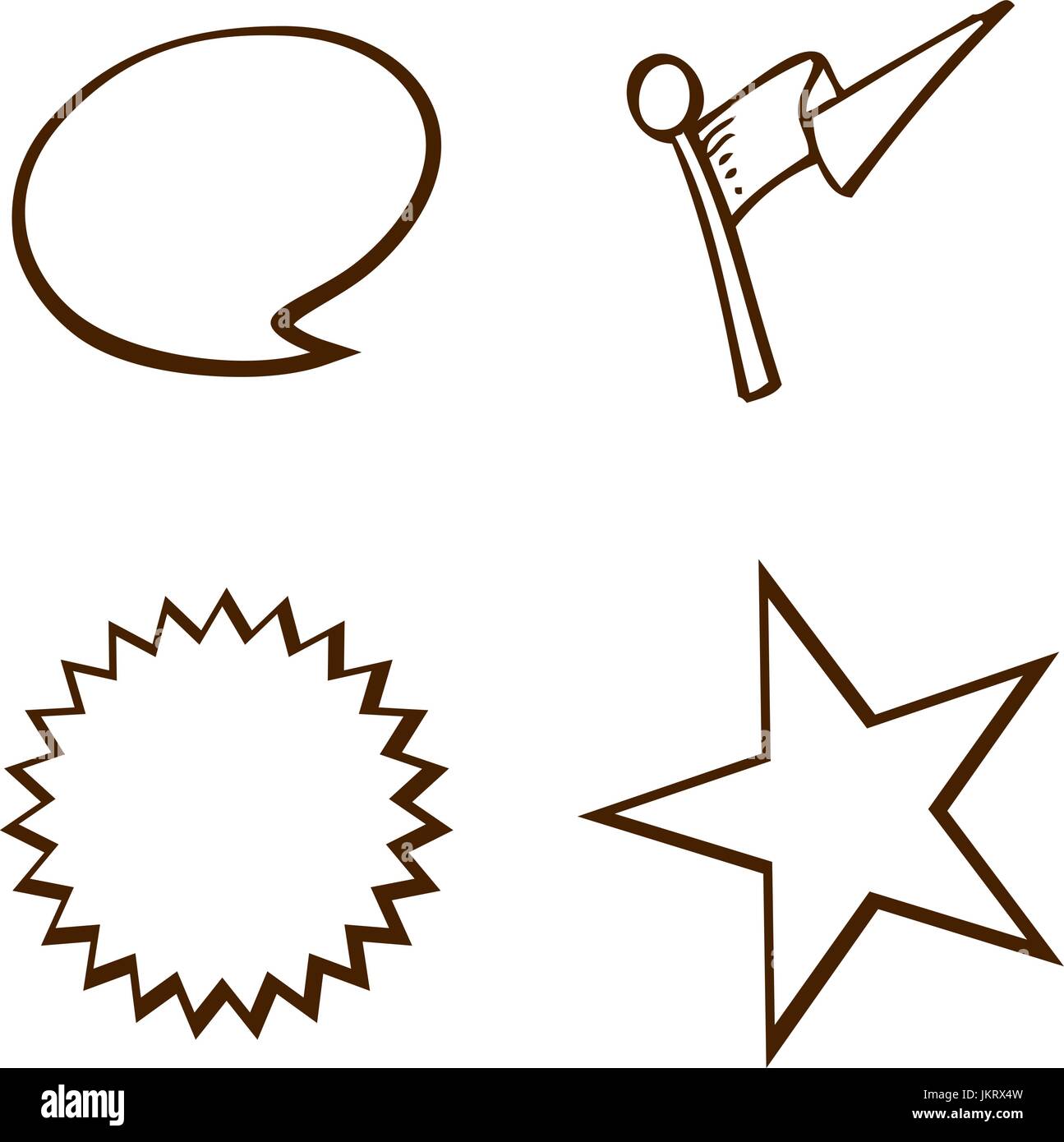 Vector Waving Flags and Banners for Icons, Presentations, Web Stock ...