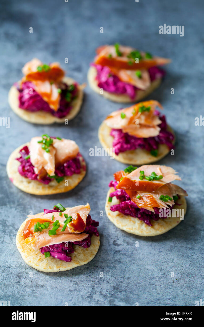 Hot smoked salmon hires stock photography and images Alamy