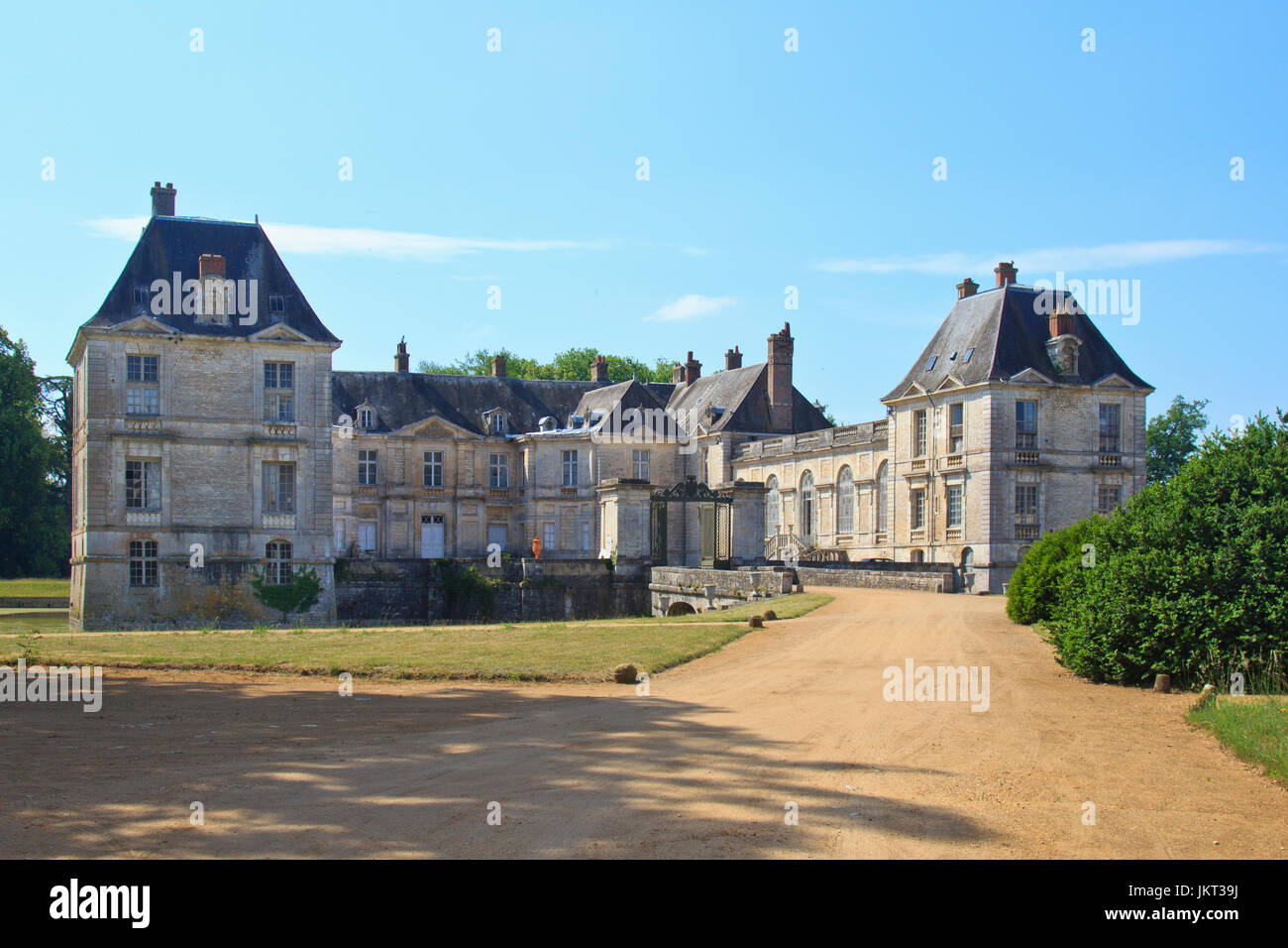 France, Cher (18), le Berry, Lignières, château du XVIIe siècle // France, Indre, Berry region, Lignieres, 17th century castle Stock Photo