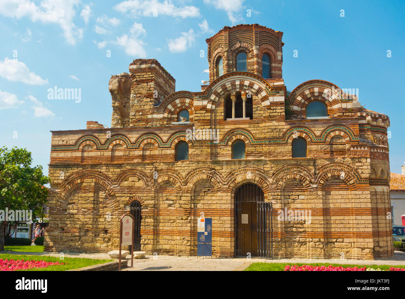 Church of Christ Pantocrator, Byzantine era church, Old town, Nesebar, Bulgaria Stock Photo