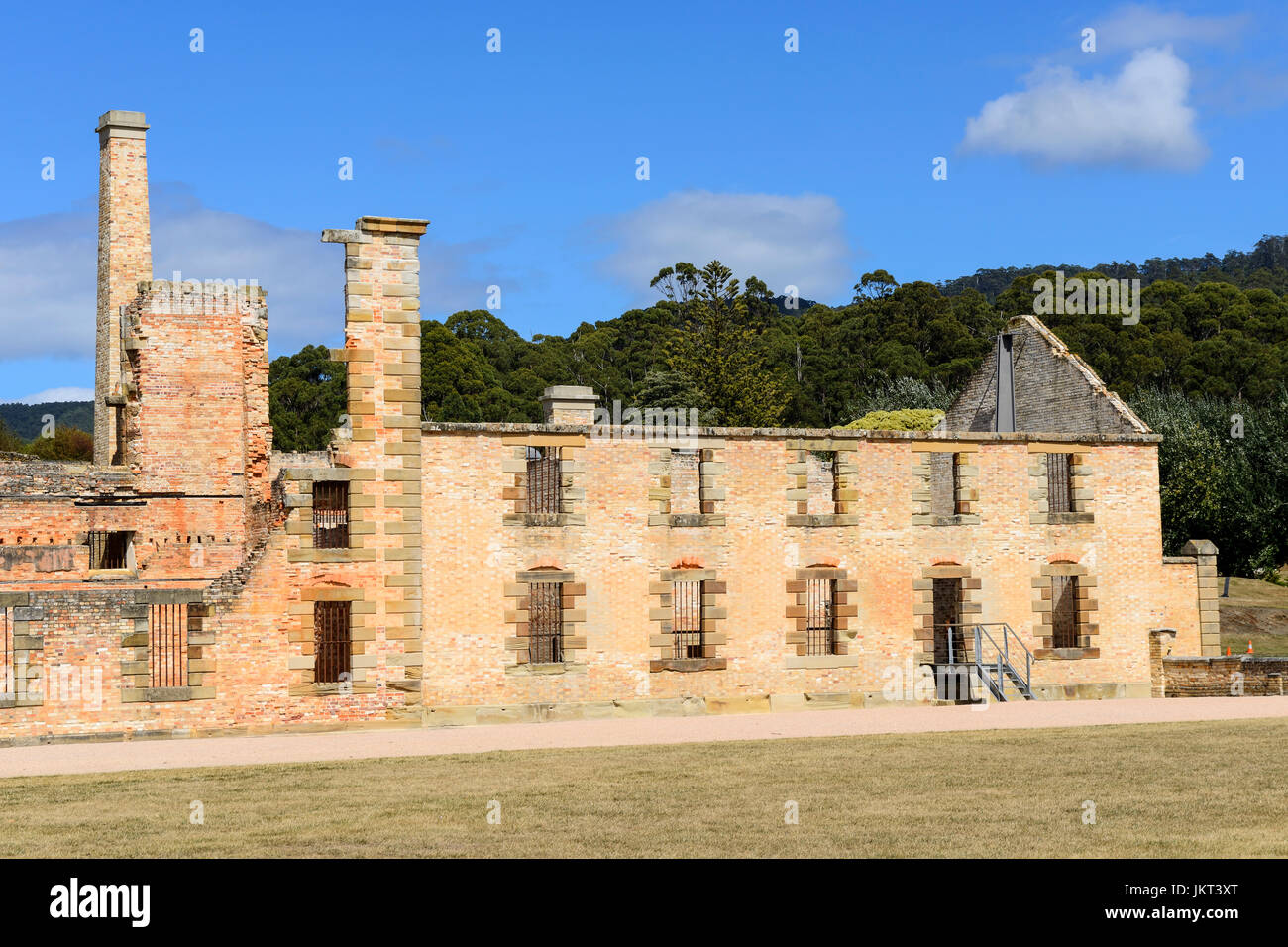 The Penitentiary at Port Arthur historic site (former convict settlement) on the Tasman Peninsula in Tasmania, Australia Stock Photo