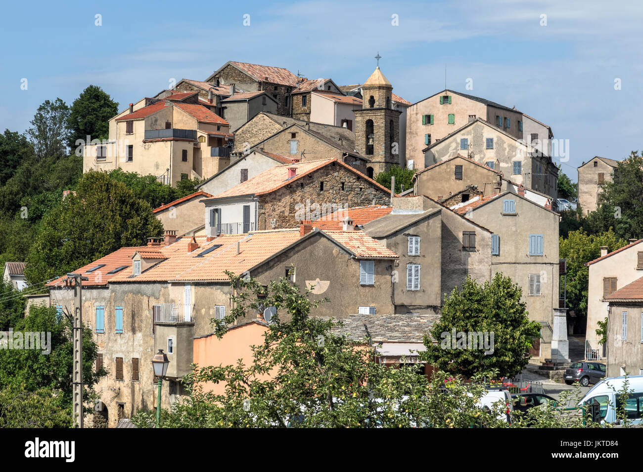 Riventosa, Haute-Corse, Corsica, France Stock Photo