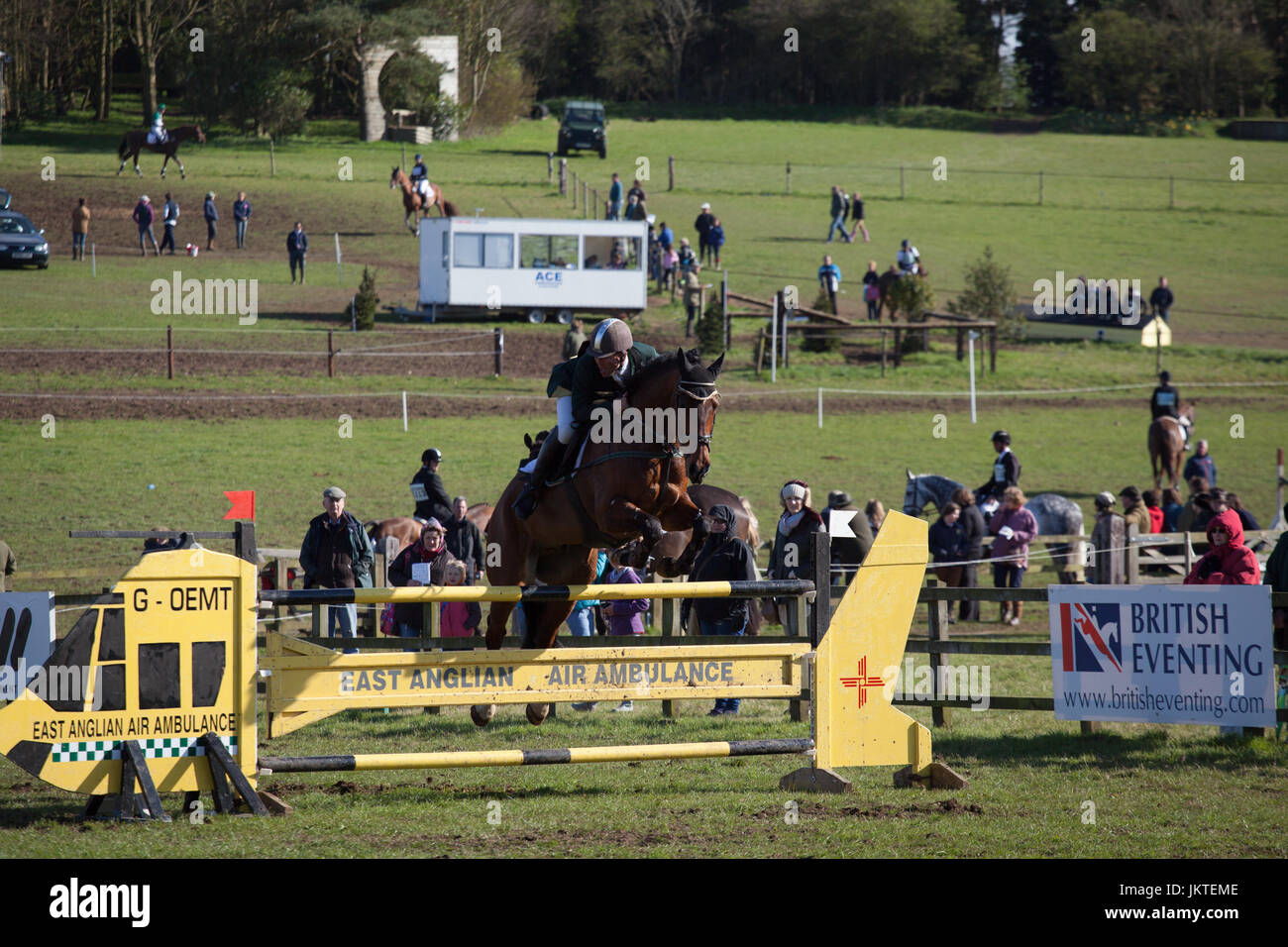 Burnham Market Horse Trials April 2012 Stock Photo Alamy