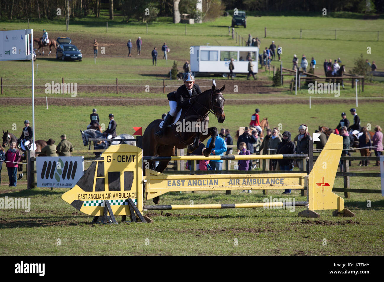 Burnham Market Horse Trials April 2012 Stock Photo Alamy