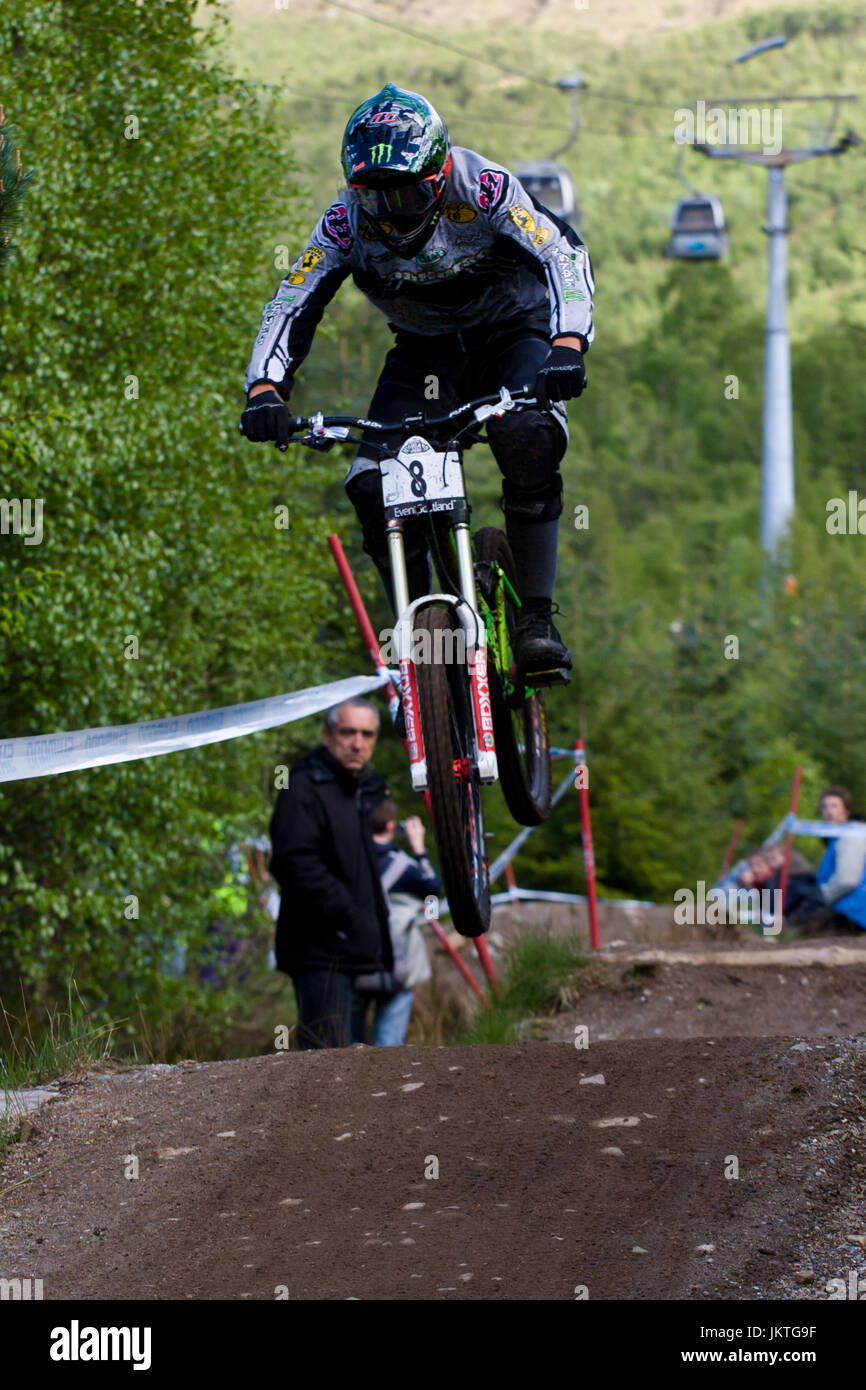 Samuel Hill (AUS) at the UCI Mountain Bike World Cup, May 2006, Fort