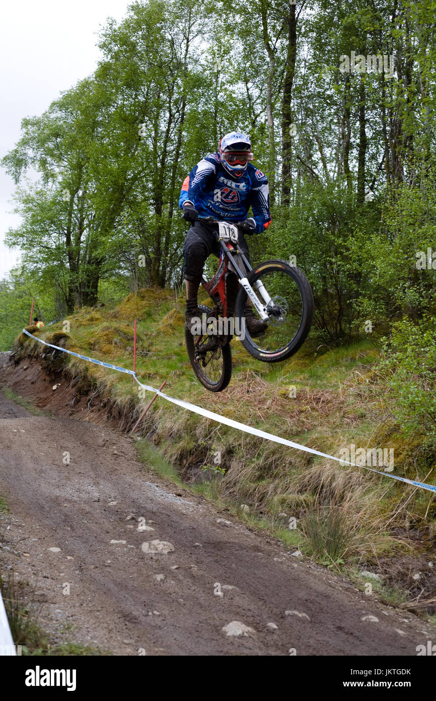 Rob Breakwell (GBR) at the UCI Mountain Bike World Cup, May 2006, Fort William, Scotland. Elite