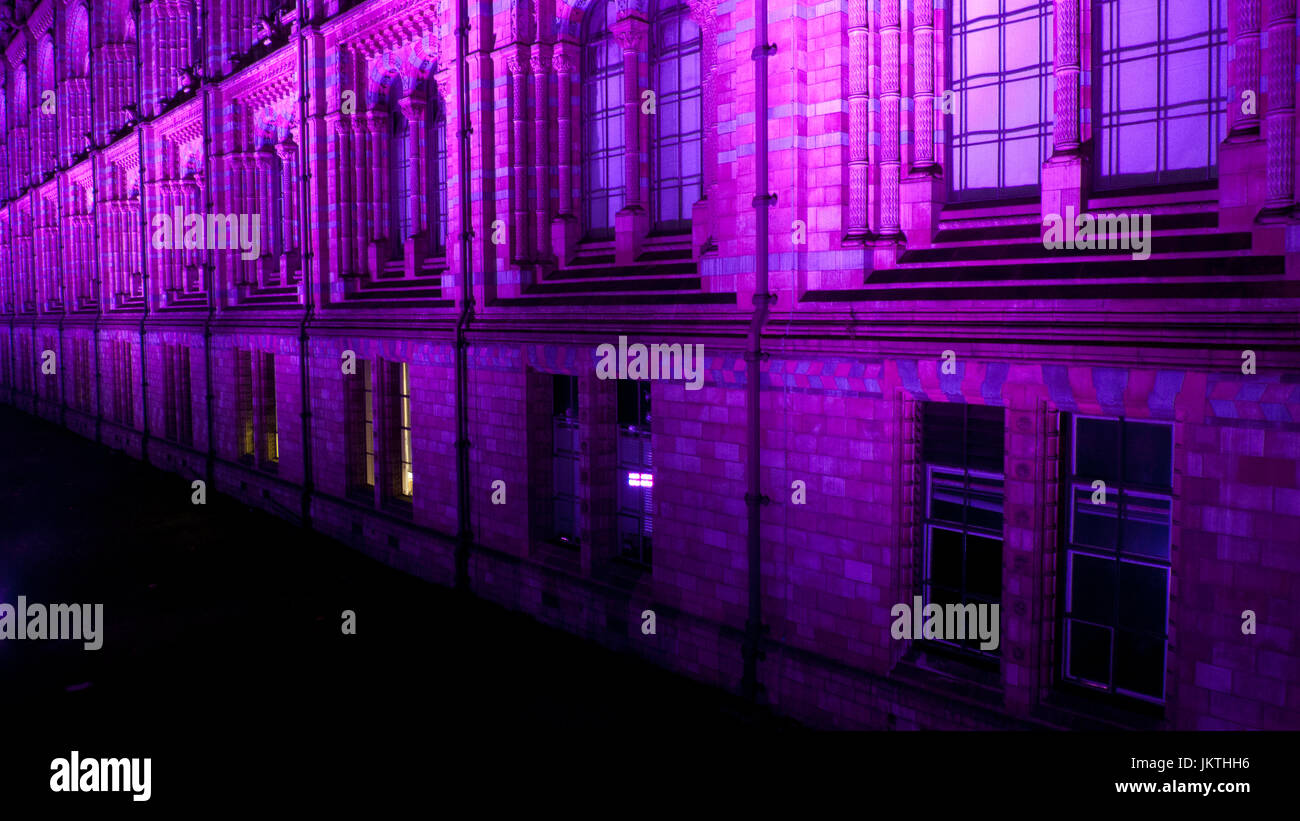 Detail of Natural History Museum front Stock Photo Alamy