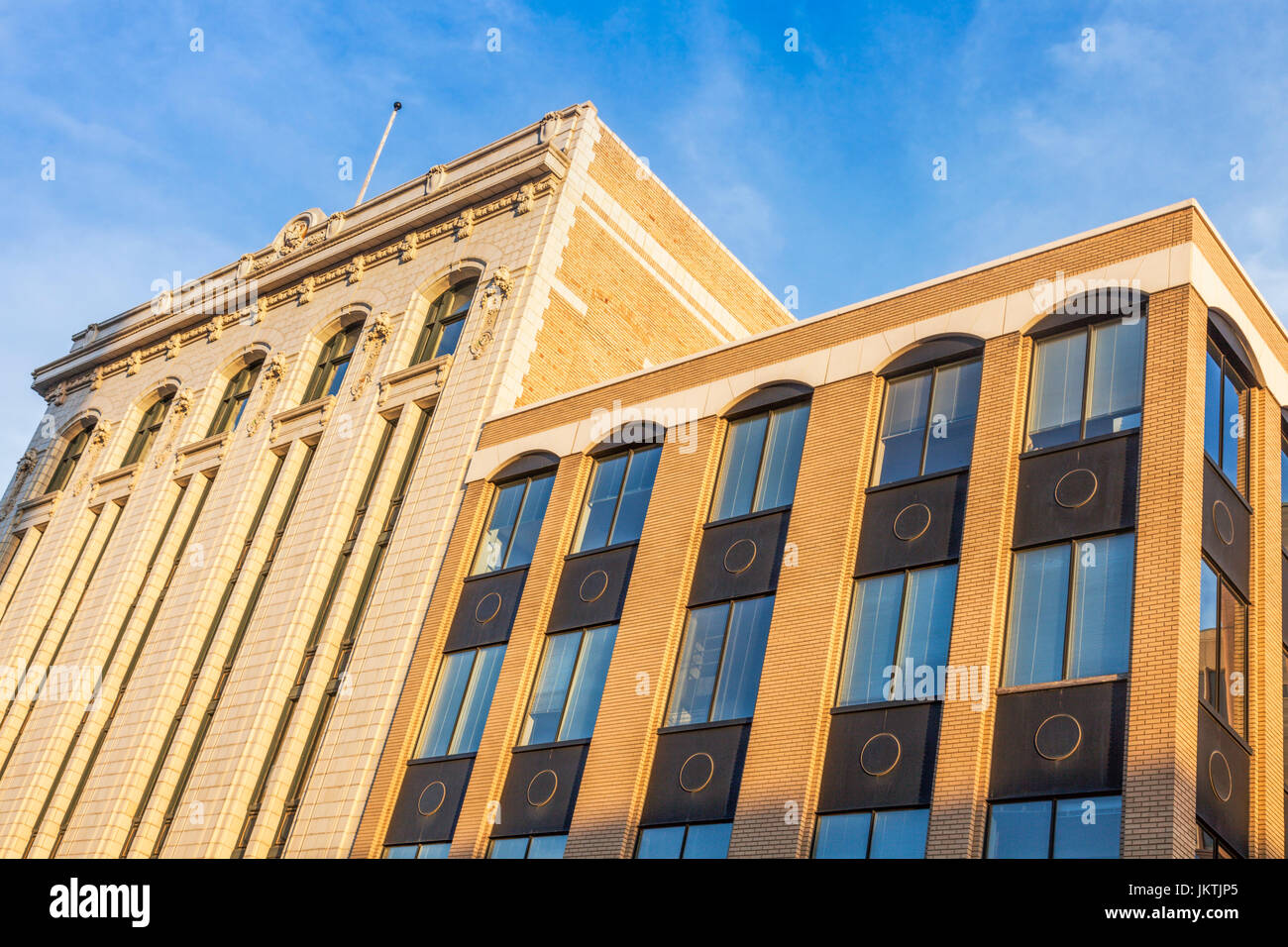 Old architecture in downtown of Regina. Regina, Saskatchewan, Canada