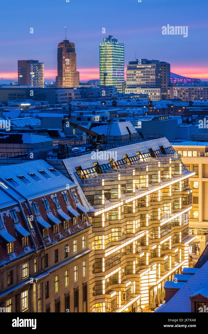 Berlin winter aerial hi-res stock photography and images - Alamy