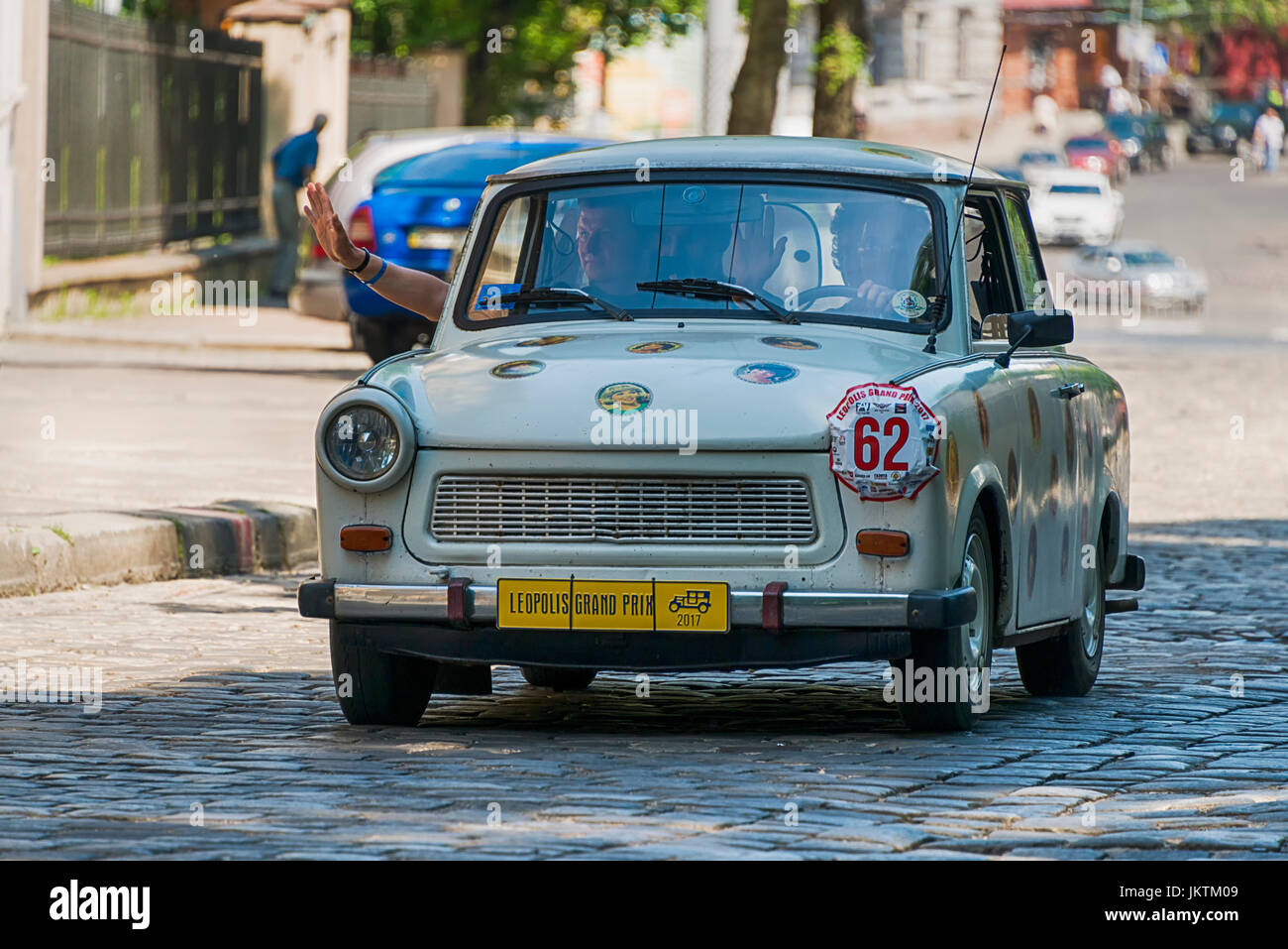 Retro car trabant hi-res stock photography and images - Alamy