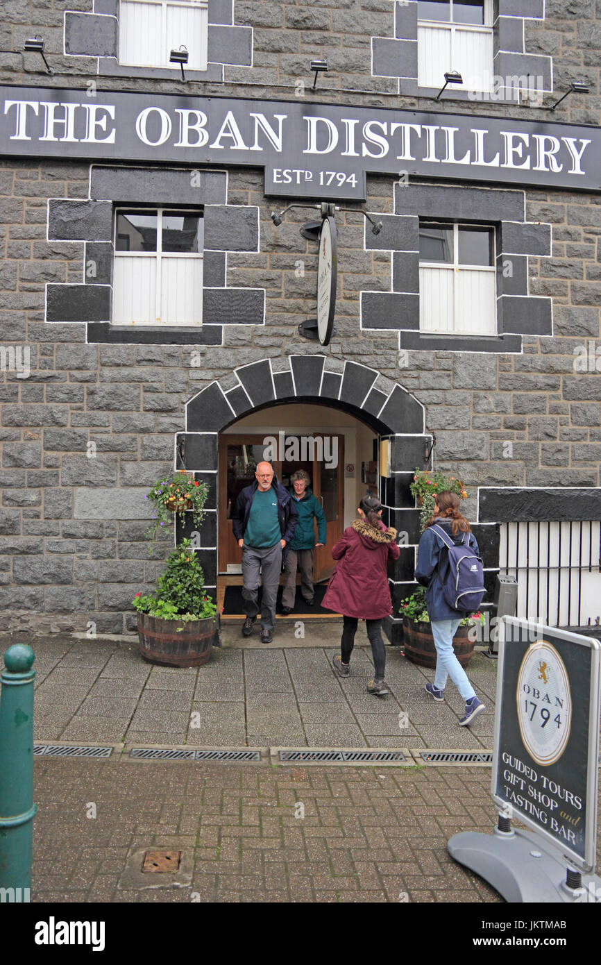 The Oban Distillery, Oban, Scotland Stock Photo Alamy