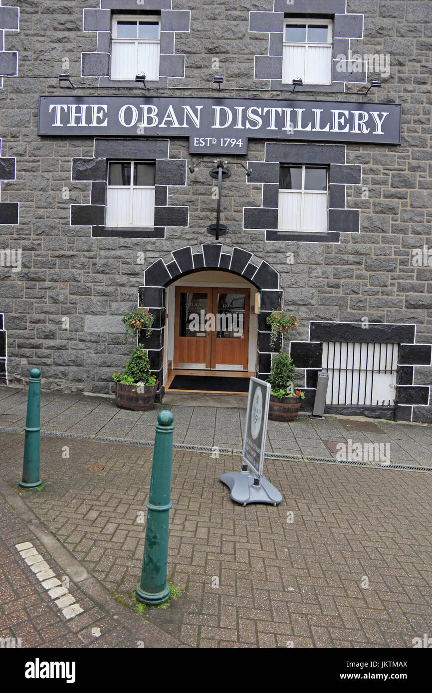 The Oban Distillery, Oban, Scotland Stock Photo Alamy