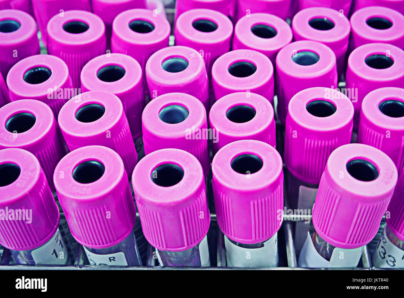 Blood tubes in laboratory Stock Photo Alamy