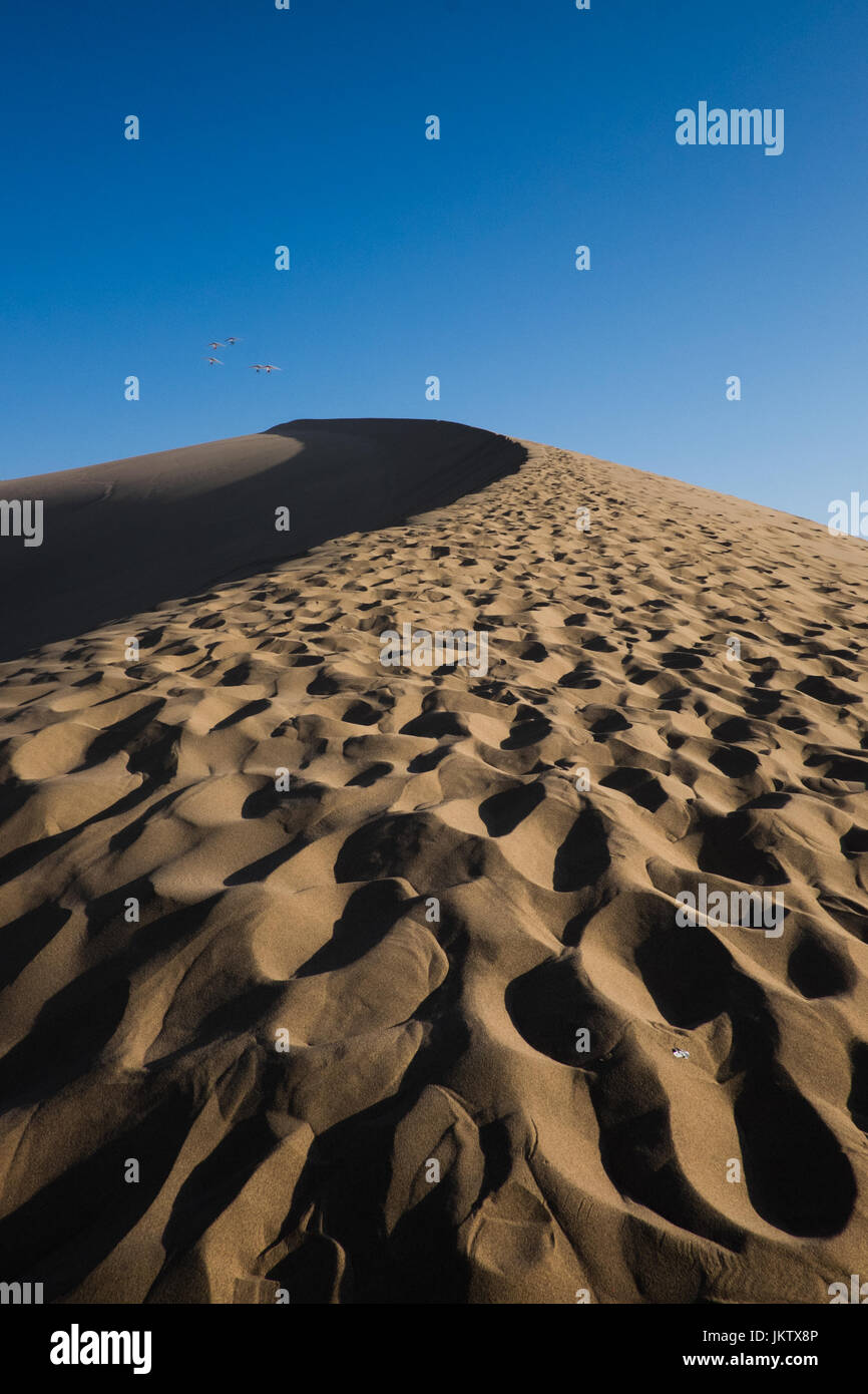 Gobi desert, Gansu province, Dunhuang, China Stock Photo - Alamy