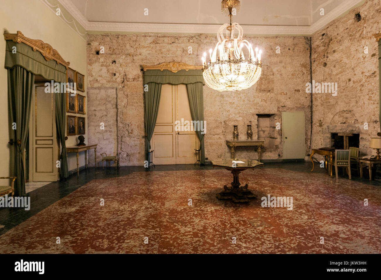 Room in the Palazzo dei Normanni, Palace of the Normans, Palermo