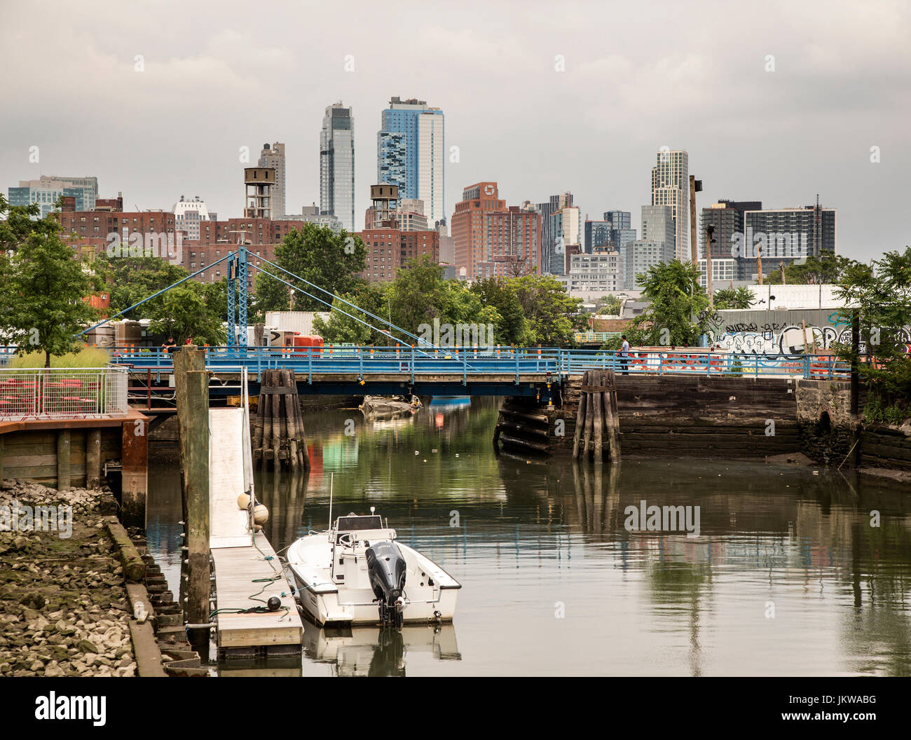 The Gowanus Canal in Brooklyn, New York Stock Photo Alamy