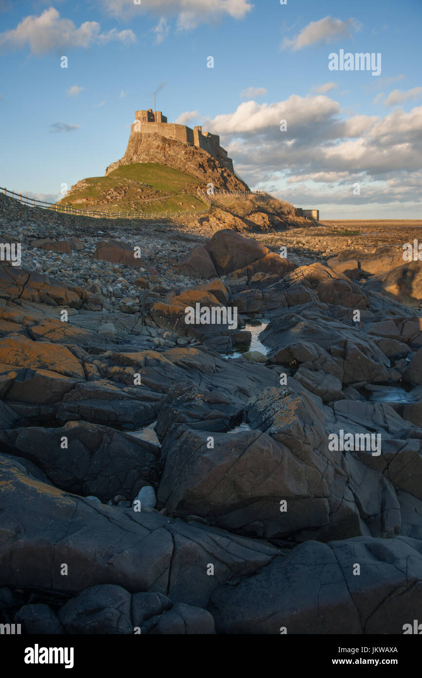 Lindisfarne,Holy island Stock Photo