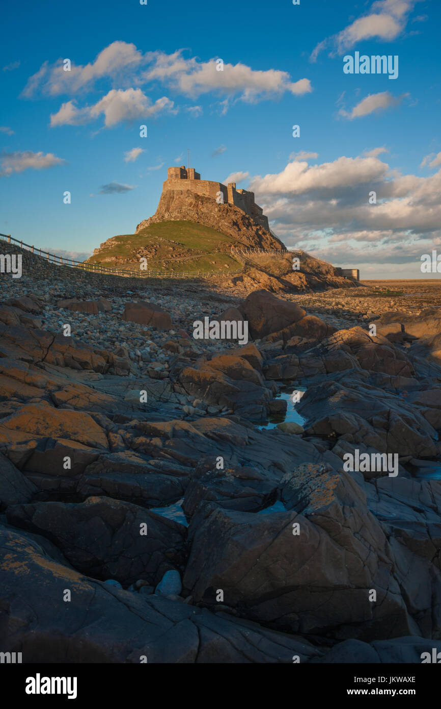 Lindisfarne,Holy island Stock Photo
