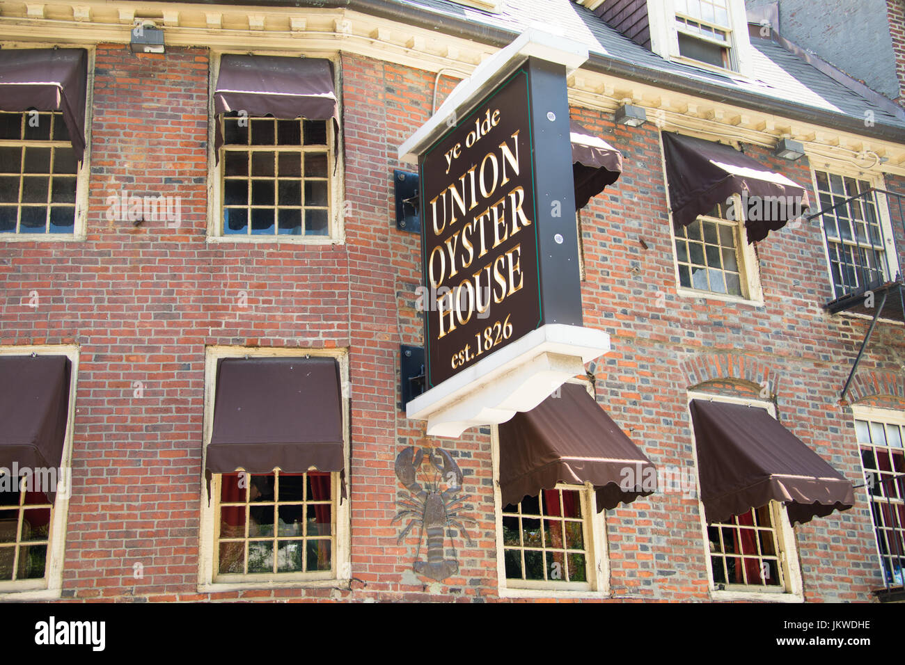 Ye Olde Union Oyster House, Boston, MA, USA Stock Photo