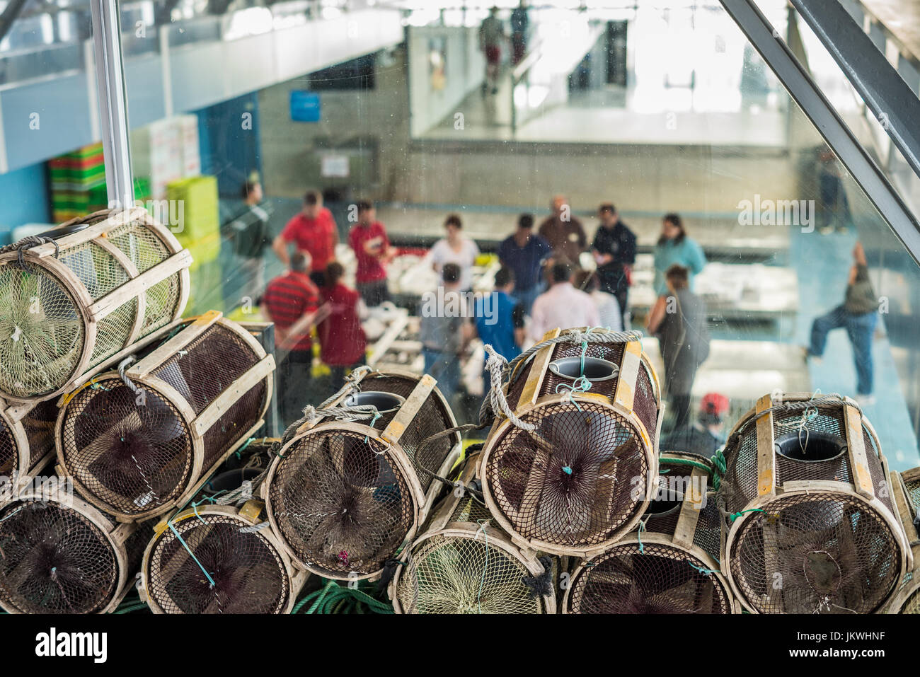 Coruna spain fish market hi-res stock photography and images - Alamy